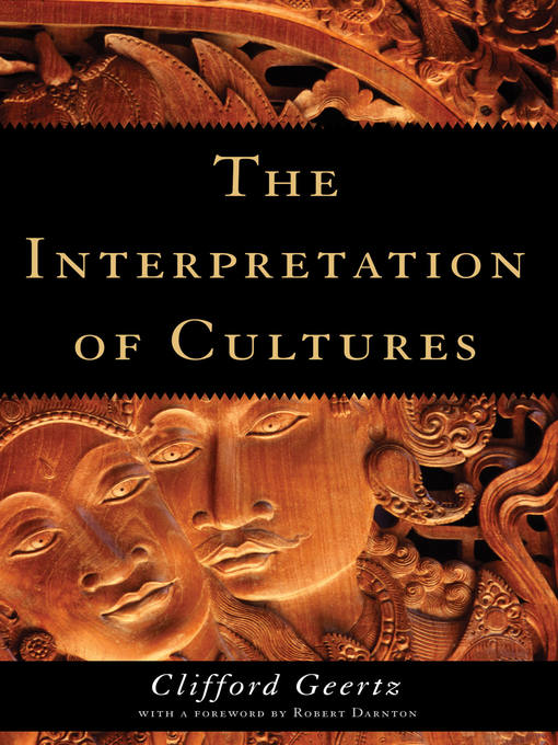 Title details for The Interpretation of Cultures by Clifford Geertz - Available